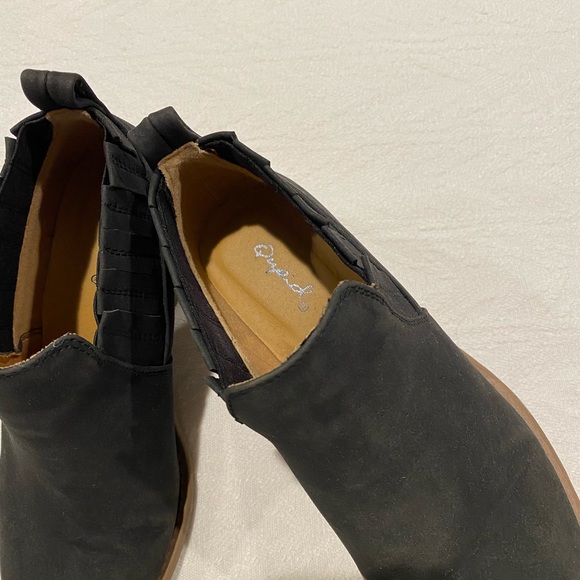 Qupid Black Ankle Booties, 6 - Picture 4 of 6